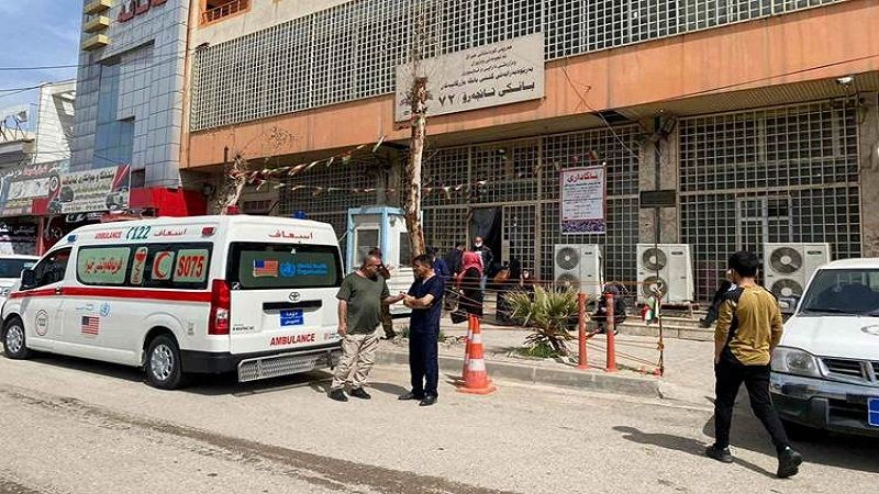 تەندروستى سلێمانى تیمى فریاکەوتن لەبەردەم بانکەکان جێگیر دەکات